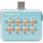 Nanlite cookie-s LED Mini Light (blu ciano)