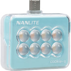Nanlite cookie-s LED Mini Light (blu ciano)