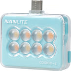 Nanlite cookie-s LED Mini Light (blu ciano)