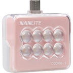 Nanlite cookie-s LED Mini Light (rosa corallo)