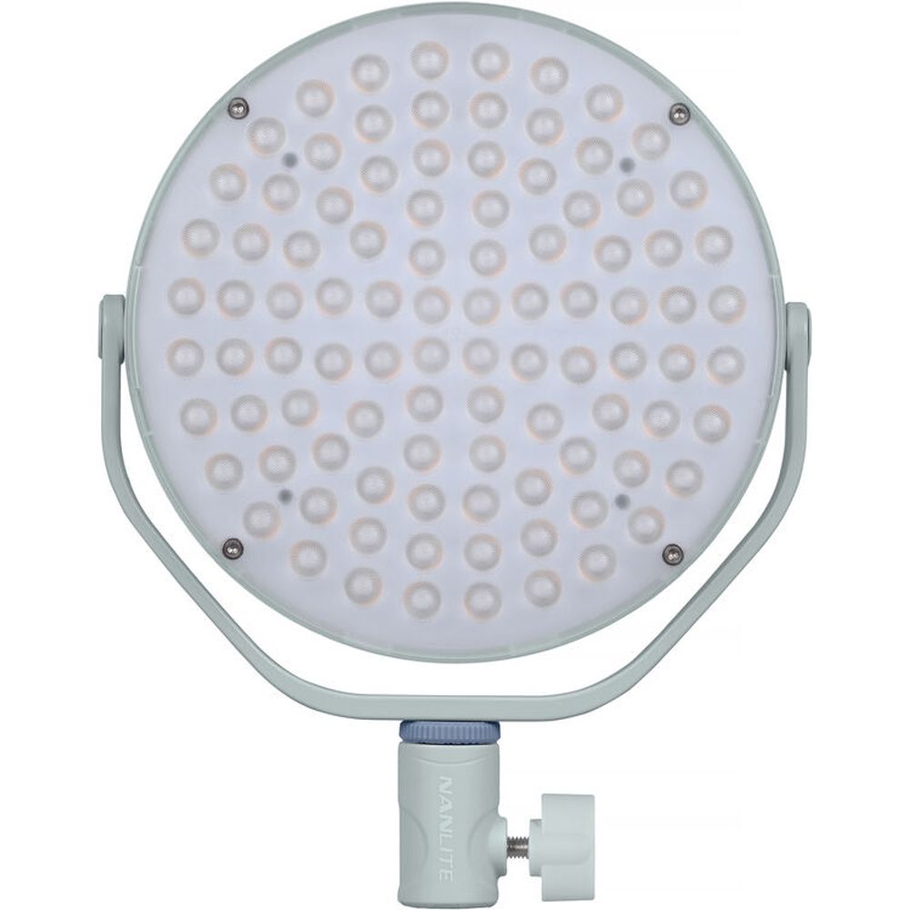 Nanlite Miro 30c Pannello luminoso rotondo a LED a colori (blu menta)