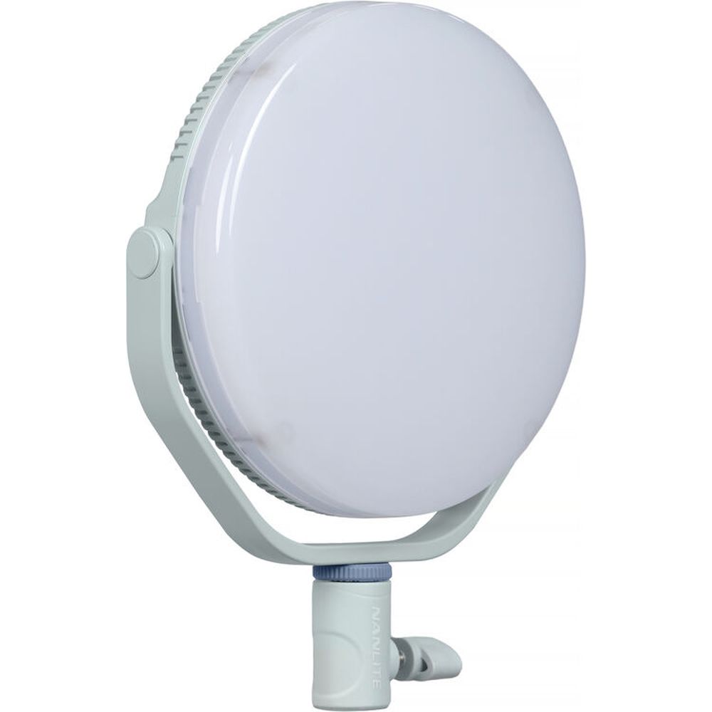 Nanlite Miro 30c Pannello luminoso rotondo a LED a colori (blu menta)