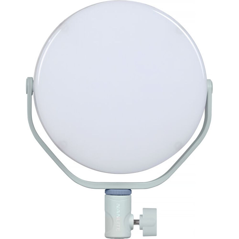 Nanlite Miro 30c Pannello luminoso rotondo a LED a colori (blu menta)