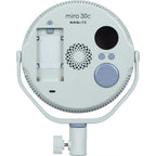Nanlite Miro 30c Pannello luminoso rotondo a LED a colori (blu menta)