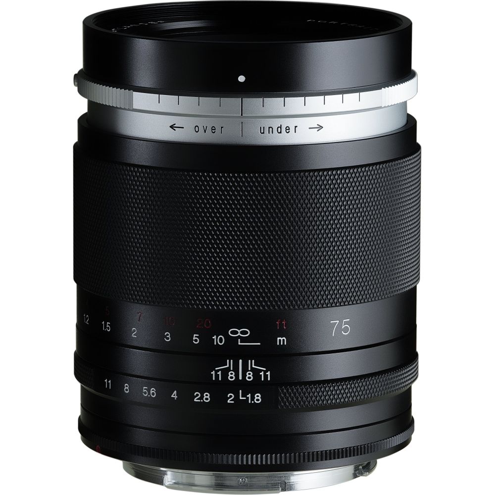 Voigtländer Portrait Heliar 75mm f/1.8 Canon RF nero