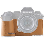 PGYTECH Leather Camera Case for Fujifilm X-S20 – Clay Brown