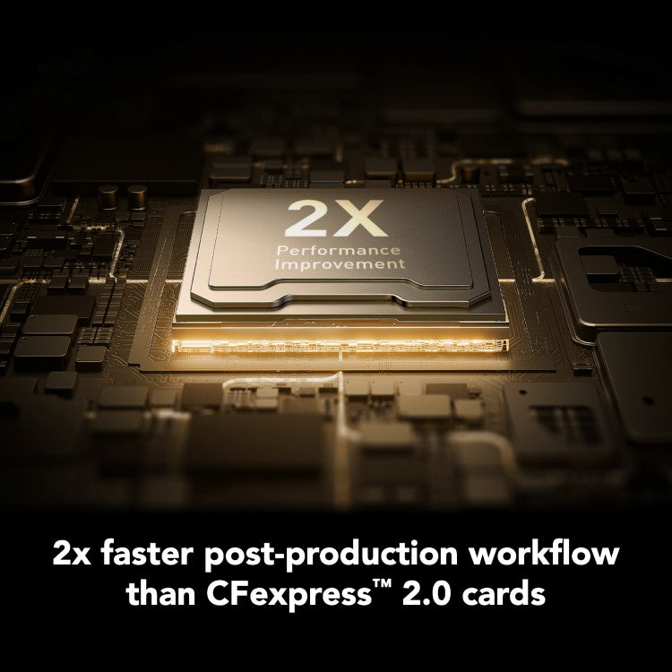Lexar Pro Oro 2TB 4.0 CFexpress Type A VPG400 - R1800/W1650 MB/s