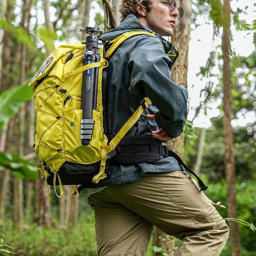 Leofoto Backup Series Zaino 35L Giallo