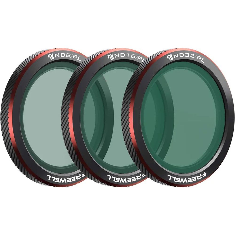 Freewell DJI Neo Filtri magnetici ND/PL 2 Bright Day - Confezione da 3