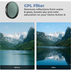 Filtro CPL Freewell DJI Osmo Action 6