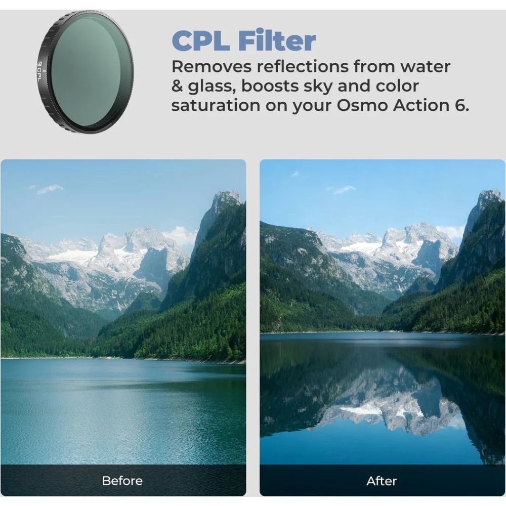 Filtro CPL Freewell DJI Osmo Action 6