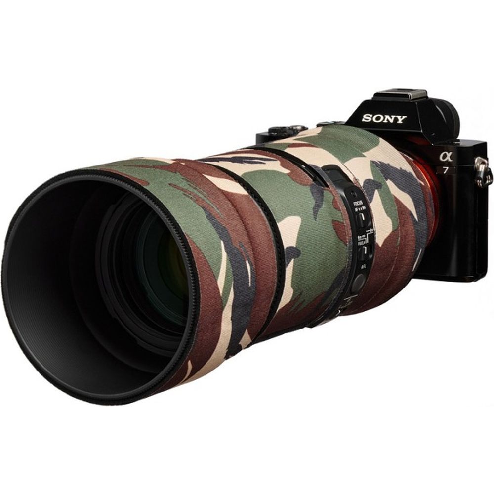 easyCover Obiettivo Oak per Sigma 100-400mm f/5-6.3 DG DN OS | C (Sony E / Leica L) Verde mimetico