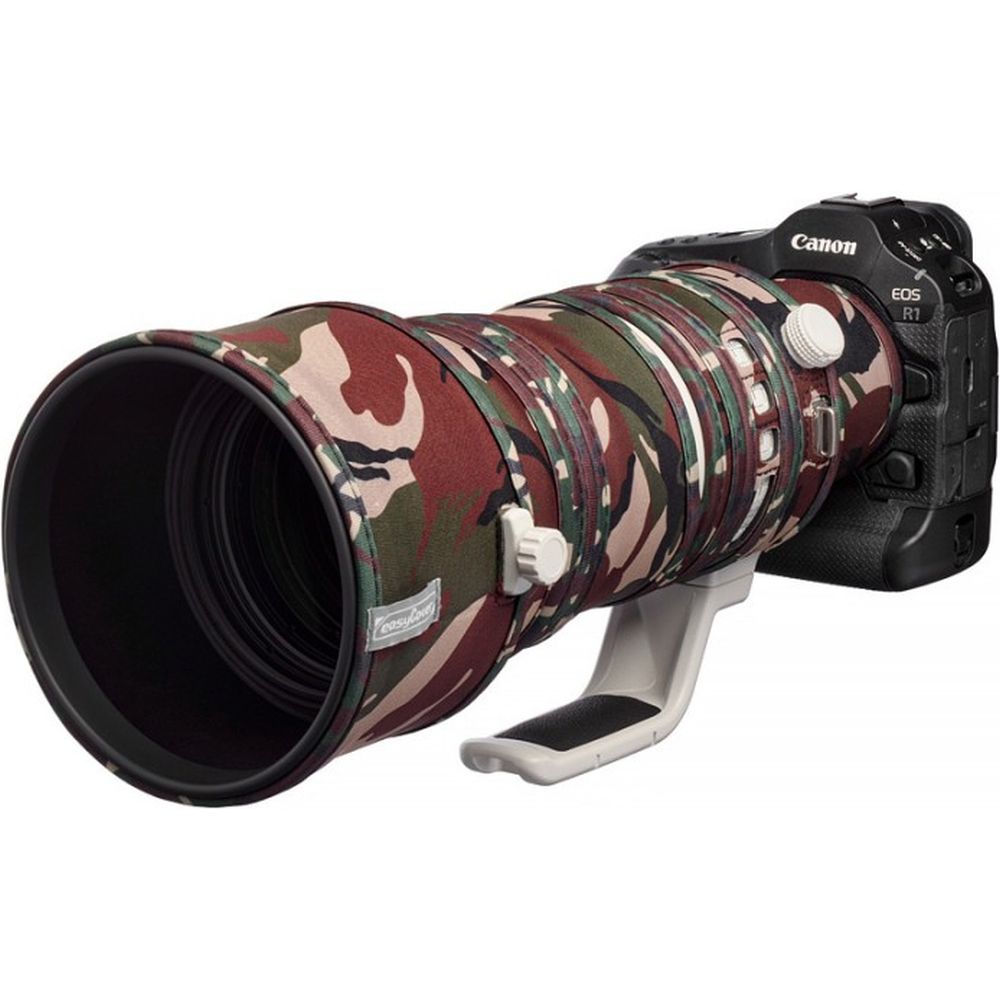easyCover Obiettivo Oak per Canon RF 100-300mm f/2.8L IS USM Verde Camouflage