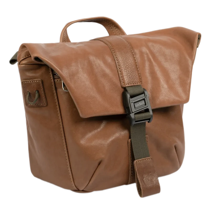 Wotancraft Pilot Travel Camera Bag 3,5L – Pelle Marrone