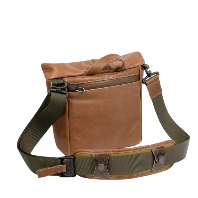 Wotancraft Pilot Travel Camera Bag 3,5L – Pelle Marrone