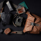 Wotancraft Pilot Travel Camera Bag 3,5L – Pelle Marrone