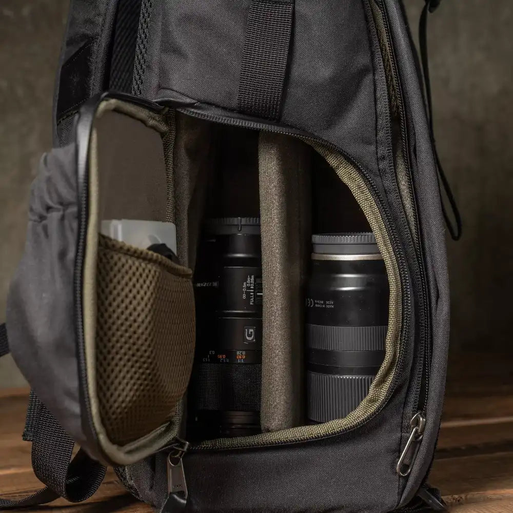 Wotancraft Pilot Backpack 18L – Black