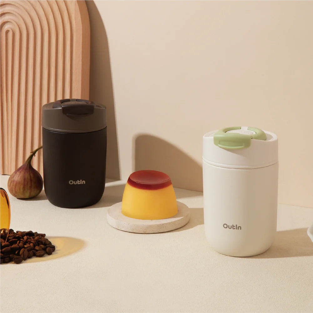 OutIn Travel Tumbler – Sand Bianco
