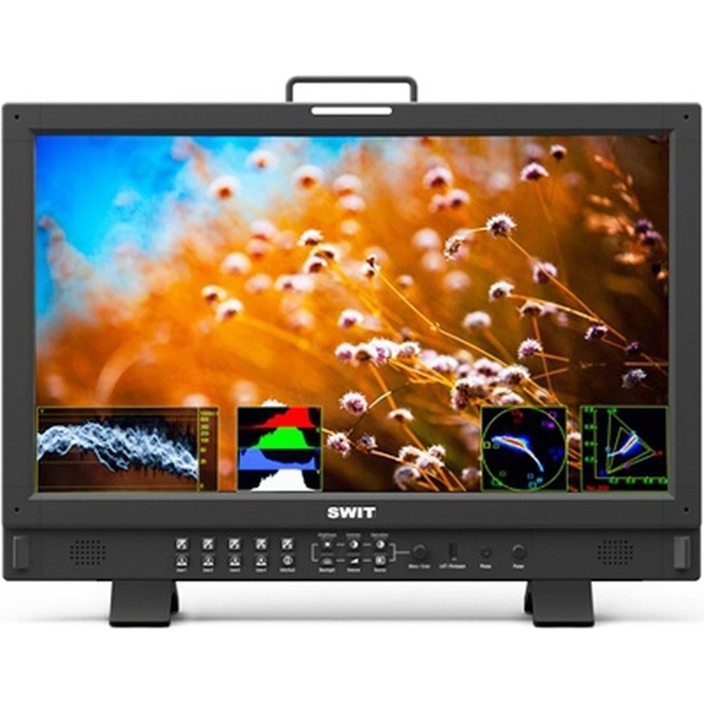 SWIT BM-H215HDR 21.5 inch 12G-SDI 4K QD-LED High-bright HDR professional FHD Monitor