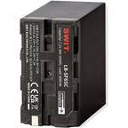 SWIT LB-SF65C 65Wh NP-F-type DV battery with 12V D-tap and USB-C is Sony L-series compatible