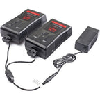 Caricabatterie ultra portatile SWIT PC-U130B2 Dual D-Tap