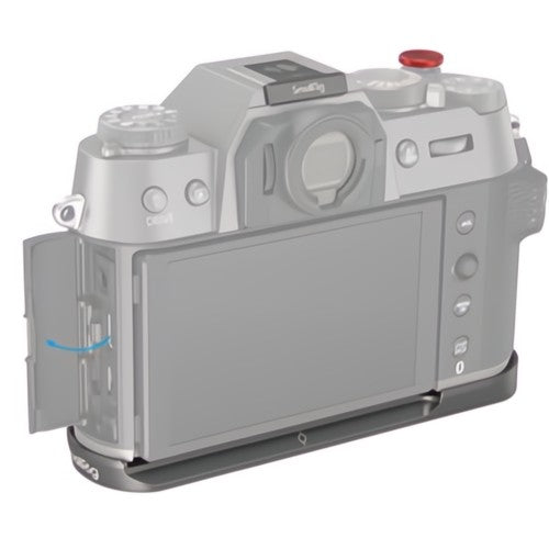 SmallRig Impugnatura in Legno a L - Fujifilm X-T50 - Charcoal Argento