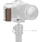 SmallRig 5563 L-Shaped Mount Plate with Wooden Handle for OM SYSTEM OM-3