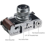 SmallRig 5563 L-Shaped Mount Plate with Wooden Handle for OM SYSTEM OM-3