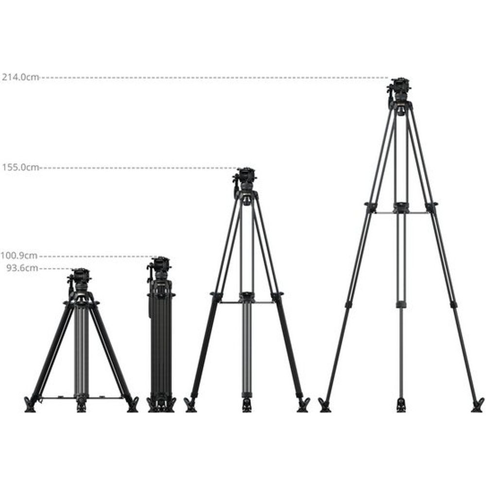 SmallRig 5580 FSD16 FreeSpeed Heavy-Duty Carbon Fiber Tripod