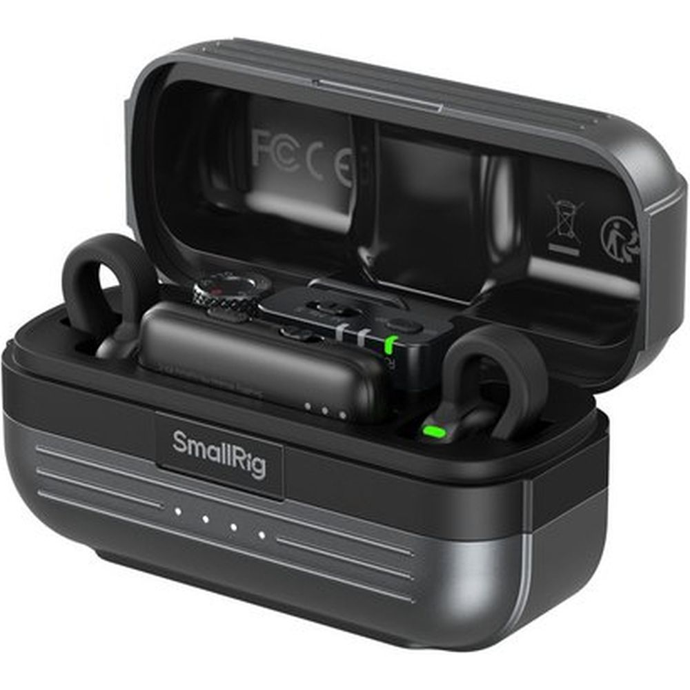 Microfono wireless SmallRig 5715 S70 con compatibilità multi-dispositivo (nero)