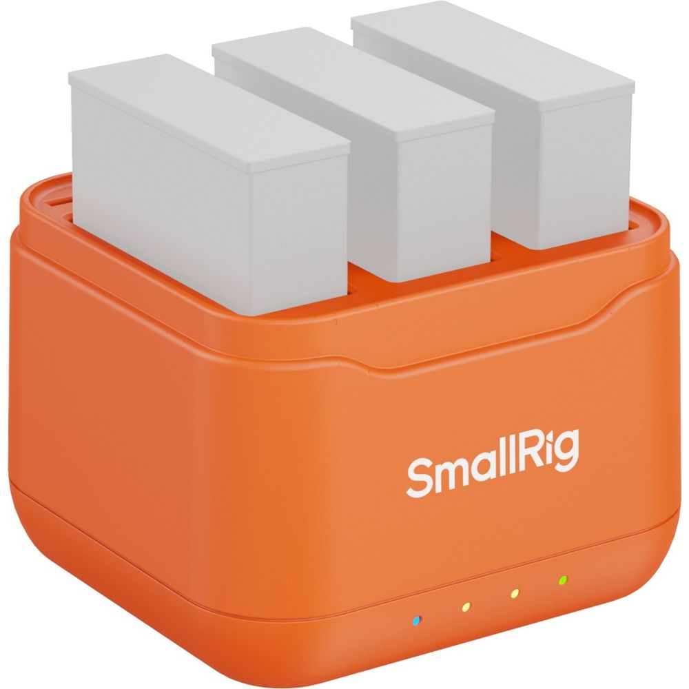 Caricabatterie per fotocamera SmallRig 5921 per DJI Action 6 / Action 5 Pro / Osmo 360