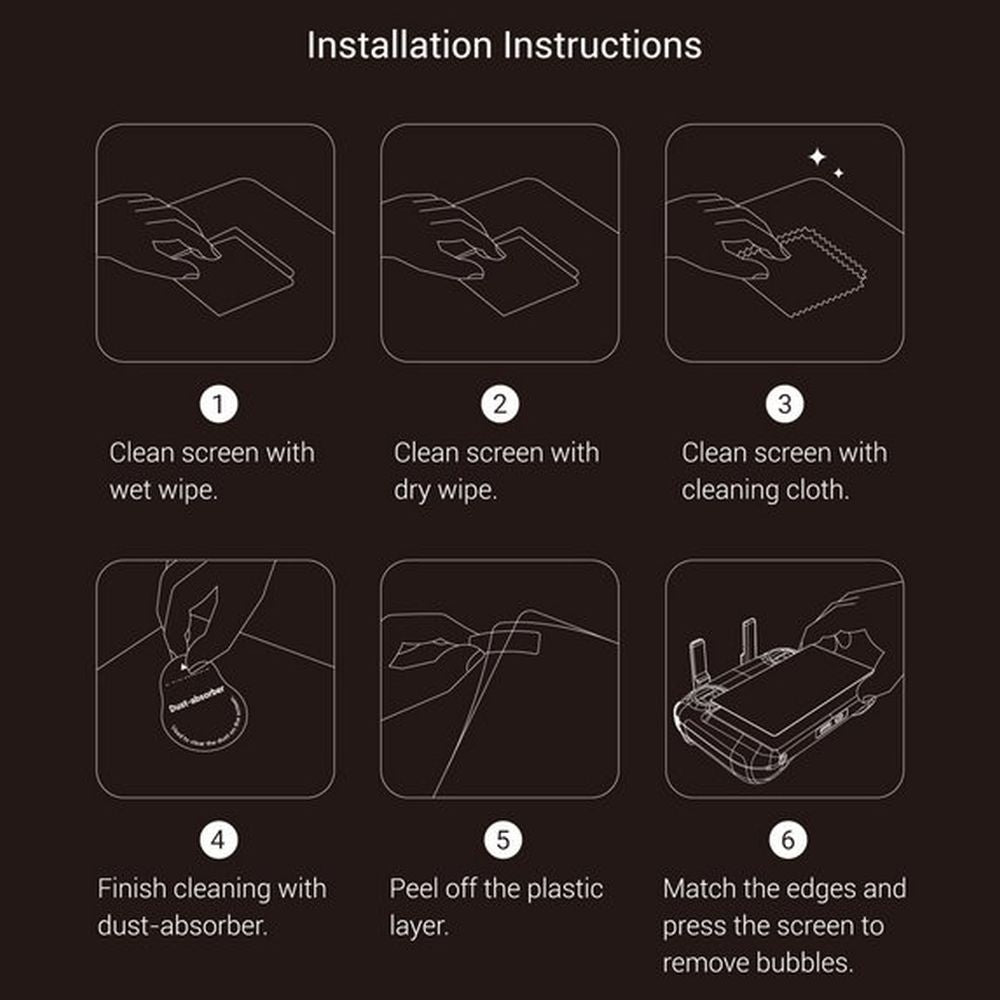 SmallRig 5982 HD Screen Protector for DJI RC Pro 2