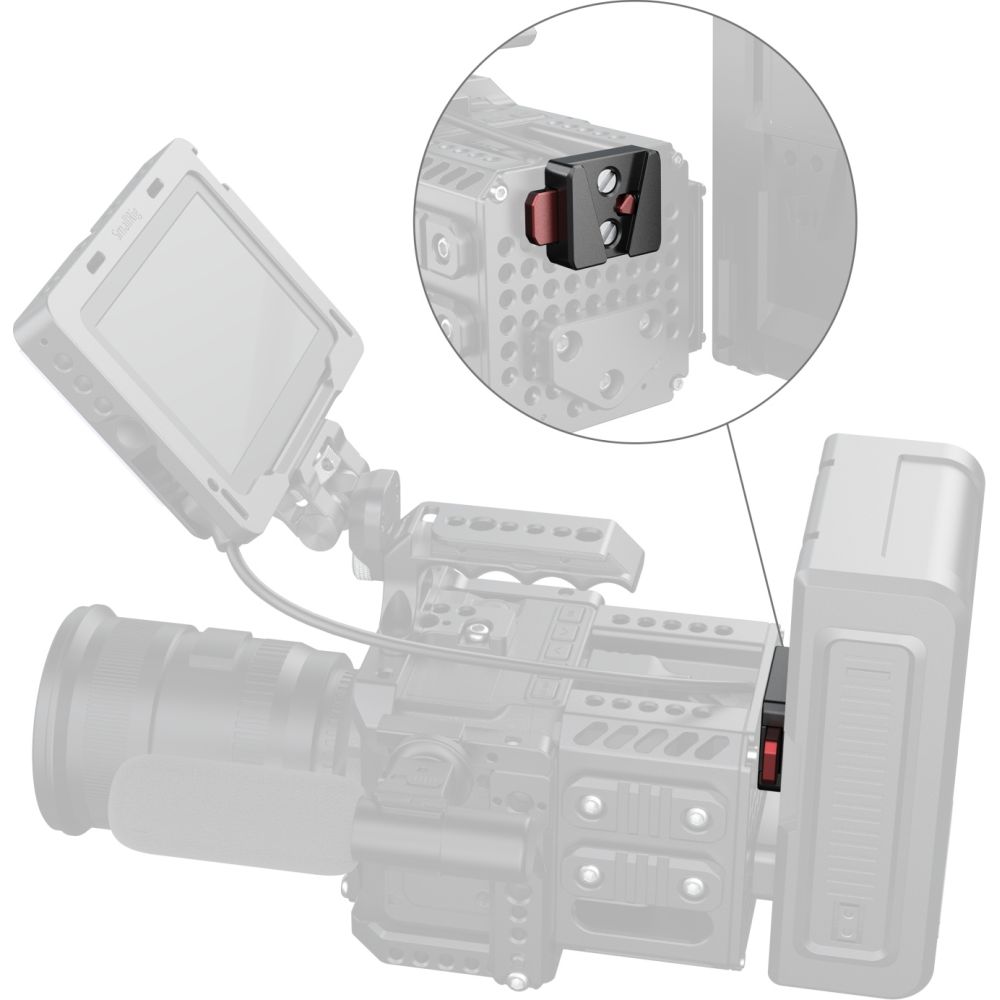 Kit piastra di montaggio a sgancio rapido V-Lock SmallRig 6021