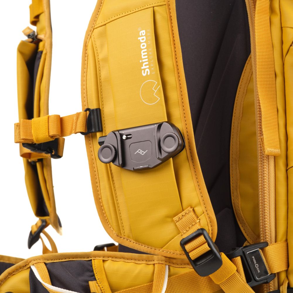 Tracolla Shimoda Capture Cinghia Action X, gialla, 520-270