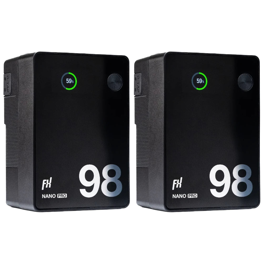 Fxlion Nano Pro 98Wh V-Attacco Batteria PD 100W 2-Pack