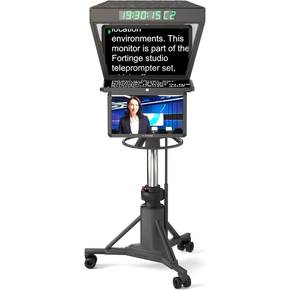 Fortinge ROBO 21-SDI 21 inch studio teleprompter with sdi in/out for ptz cameras
