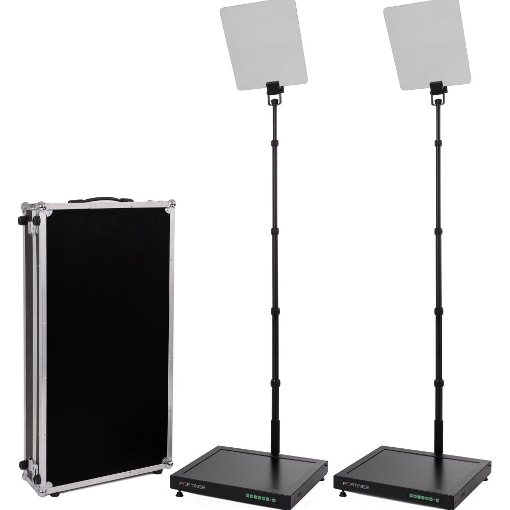 Teleprompter da conferenza doppio Fortinge PROC 19-D da 19 pollici