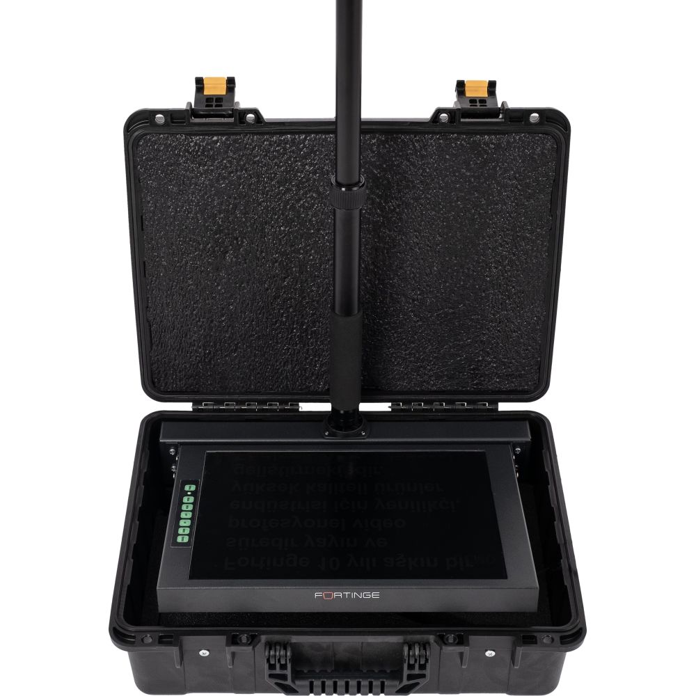Teleprompter mobile da conferenza Fortinge PROMC da 15 pollici