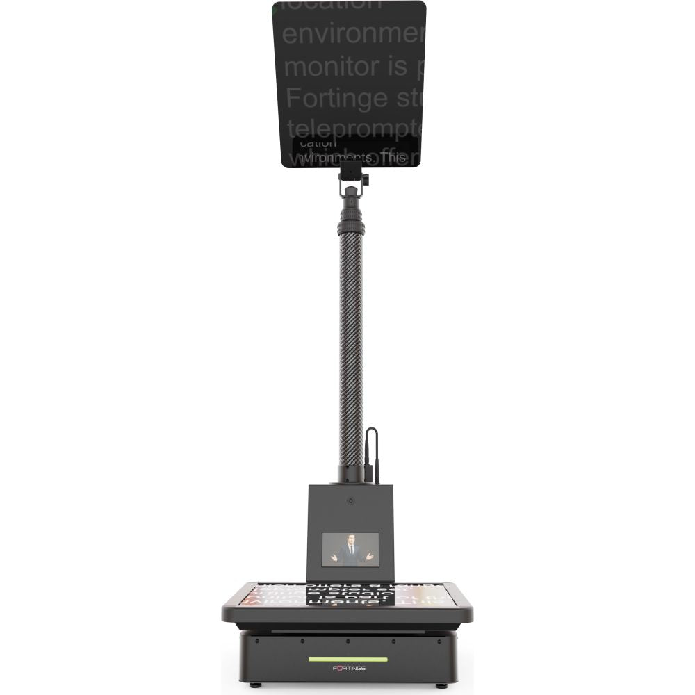 Fortinge MOBO 19-D-HB-SDI 19 inch high brightness dual motorised, dual stage teleprompter with sdi in & out