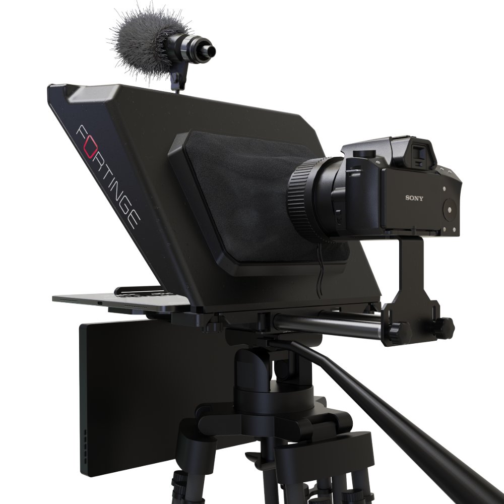 Set Teleprompter per Tablet Fortinge Noa III fino a 13 Pollici con Hand Controller BT1