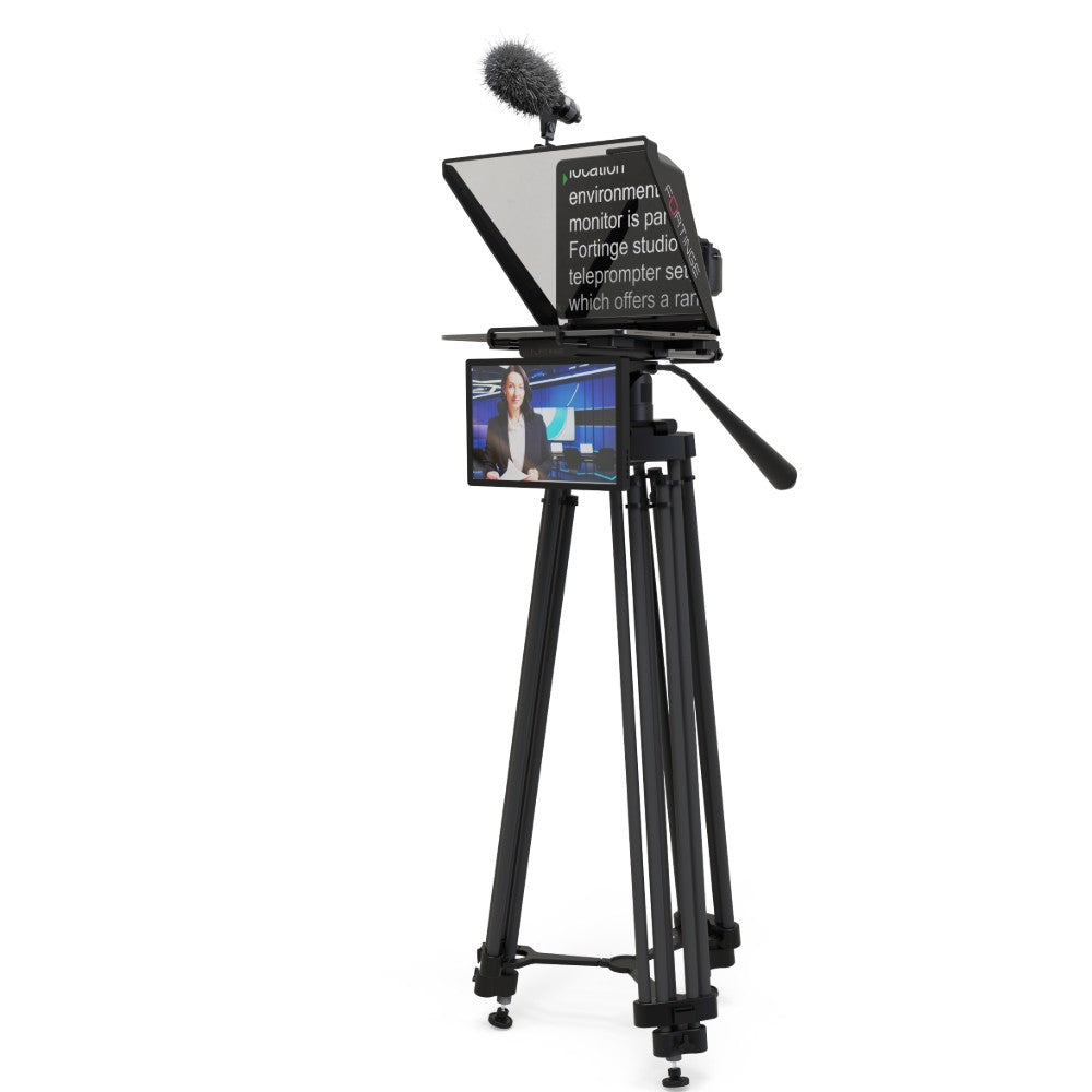 Set Teleprompter per Tablet Fortinge Noa III fino a 13 Pollici con Hand Controller BT1