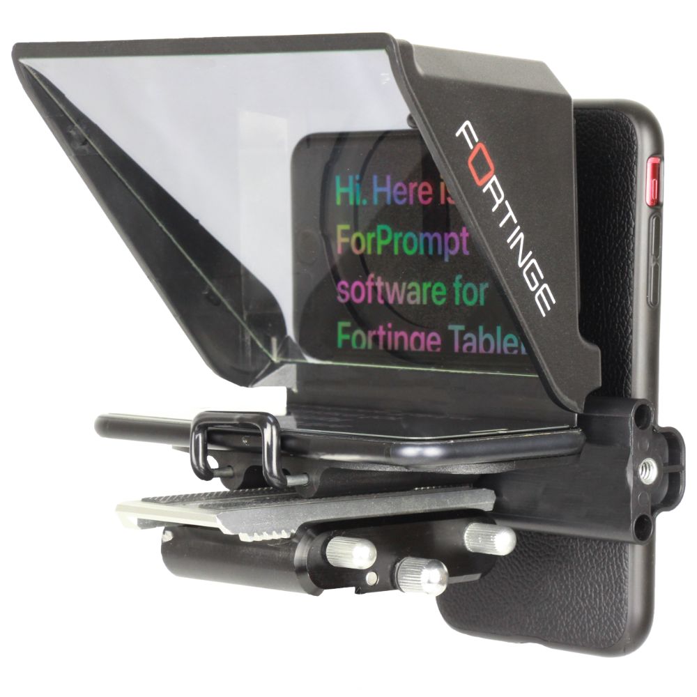 Teleprompter Mobile Fortinge MIA-XL per DSLR, Smartphone e PC