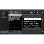 Software Teleprompter Fortinge ForPrompt Studio - Versione Download