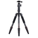 Rollei Compact Traveler No.1 Carbon Tripod Travel Tripod V2 - Black