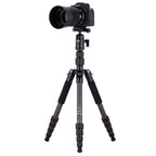 Rollei Compact Traveler No.1 Carbon Tripod Travel Tripod V2 - Black