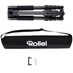 Rollei Compact Traveler No.1 Carbon Tripod Travel Tripod V2 - Black