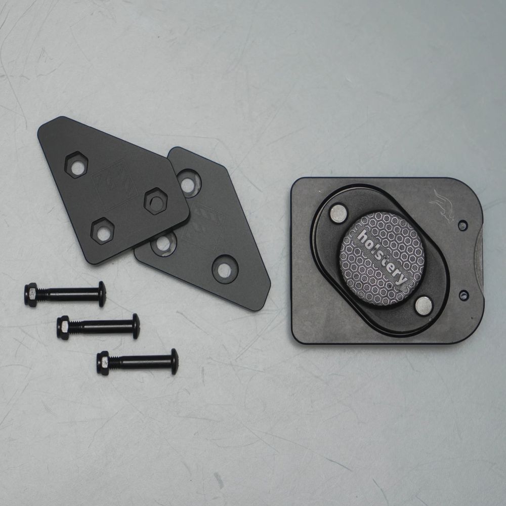 Set di piastre a cerniera Filmsticks Aye Max con supporto magnetico per attrezzi.