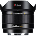 7Artisans AF 25mm f/1.8 APS-C Fuji FX-attacco Nero