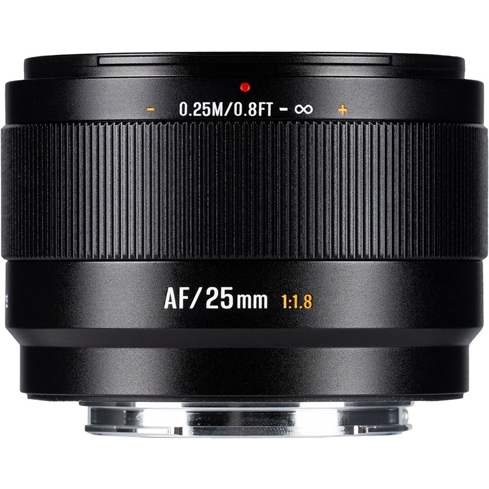 7Artisans AF 25mm f/1.8 APS-C Fuji FX-attacco Nero