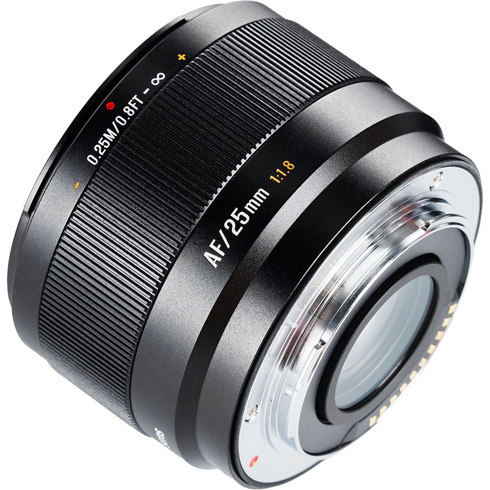 7Artisans AF 25mm f/1.8 APS-C Fuji FX-attacco Nero